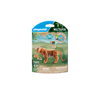 Figurine tigre pour enfant WILTOPIA en plastique - 4 pièces